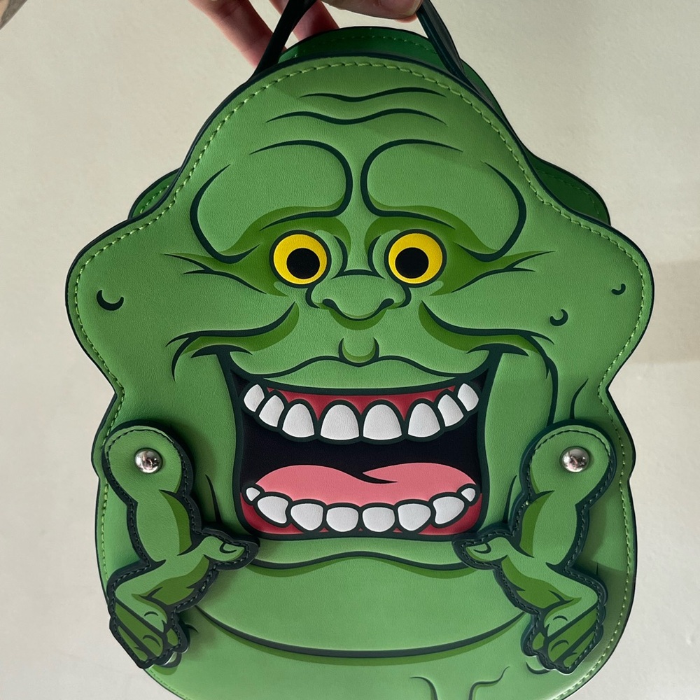 Ghostbusters Slimer Loungefly Backpack - image 1